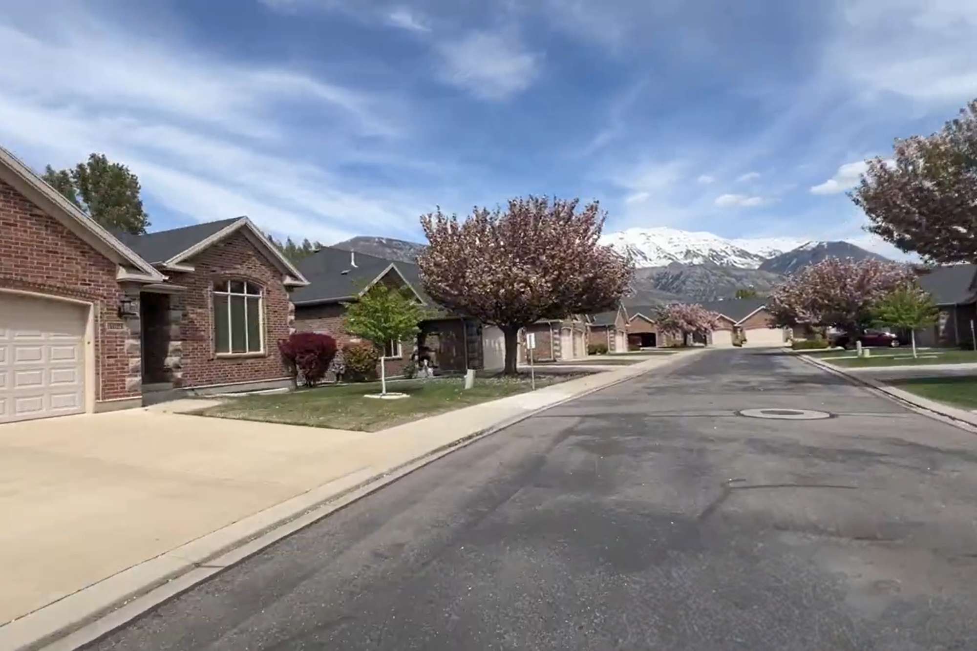 photo of the neighborhood Crystal Cove a 55 plus community in American Fork, UT