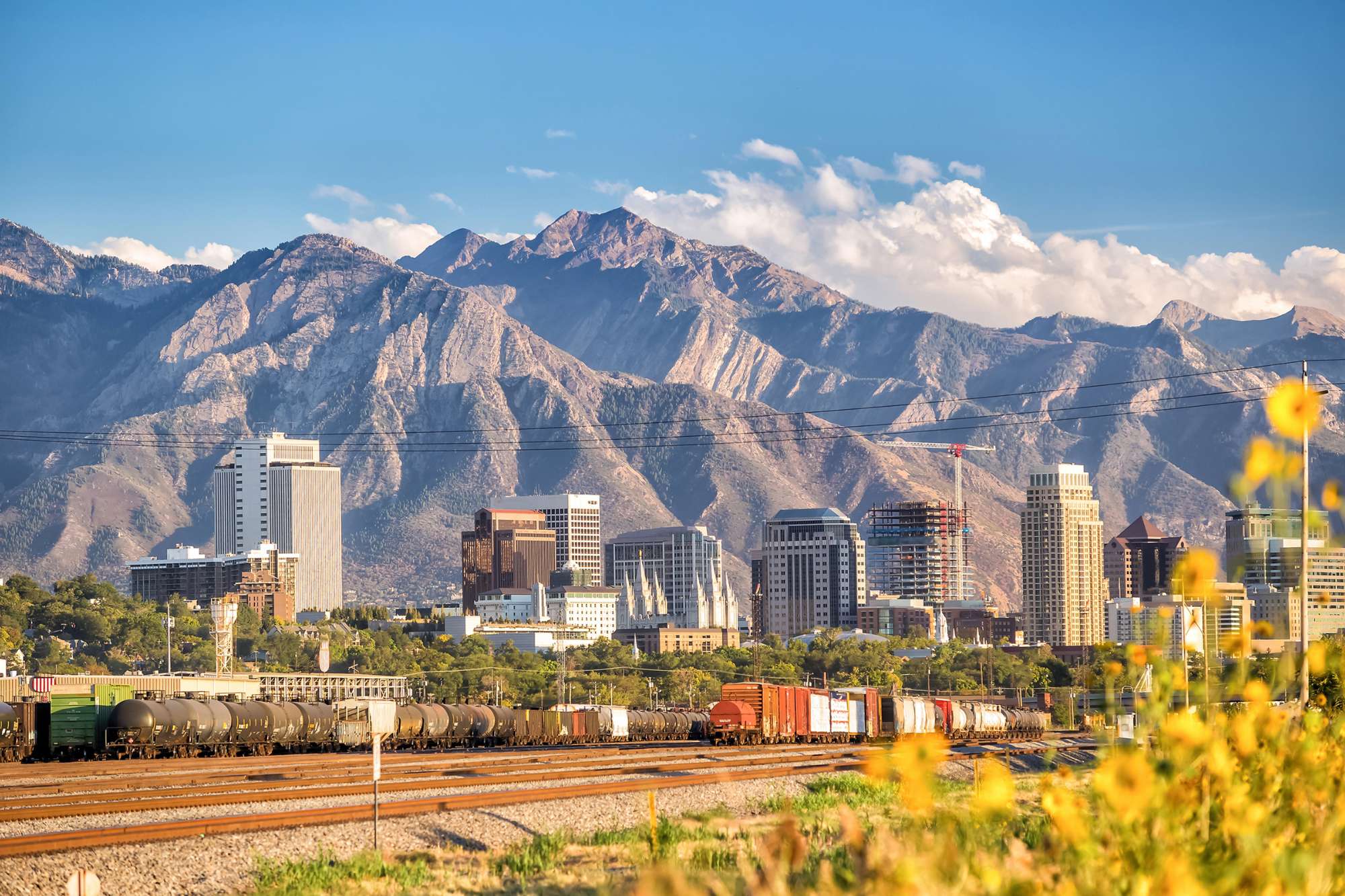 Salt Lake City skyline