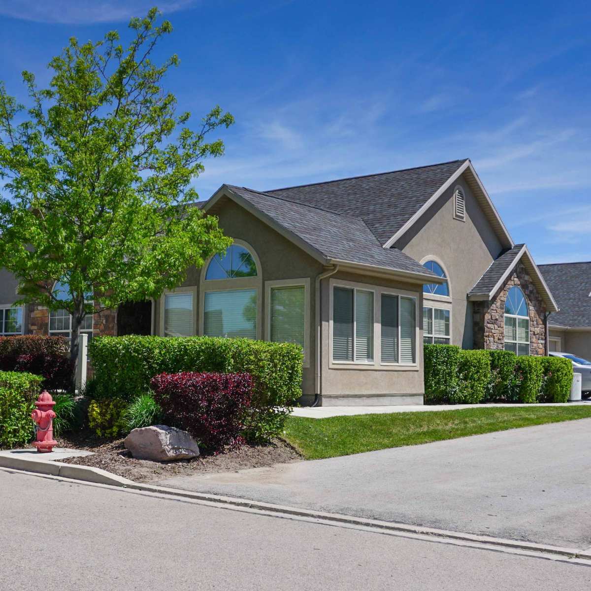 willow-park-villas-lehi-ut View of willow park villas 55+ community home in Lehi UT