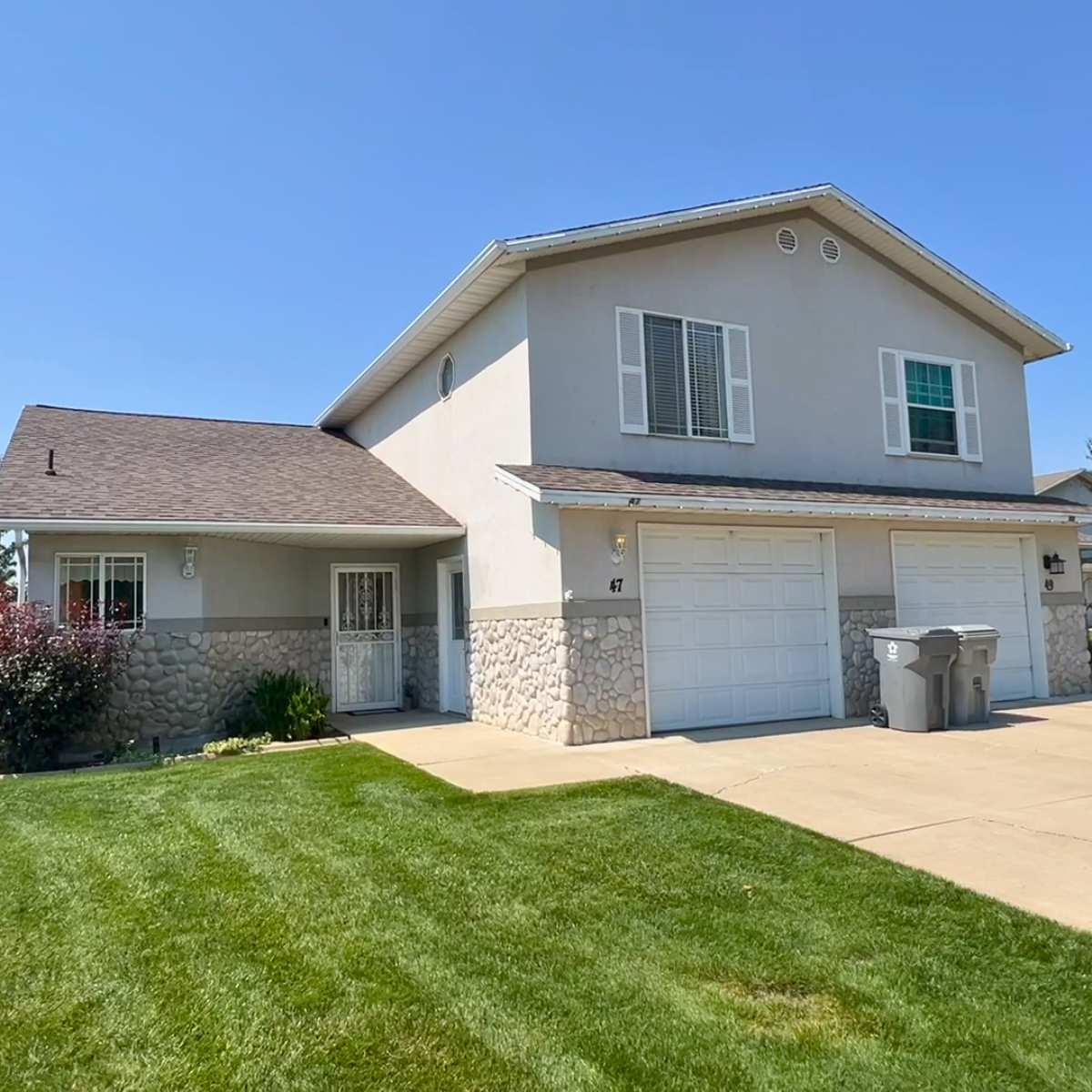 View of Chipman Village--a 55+ community home in American Fork Utah
