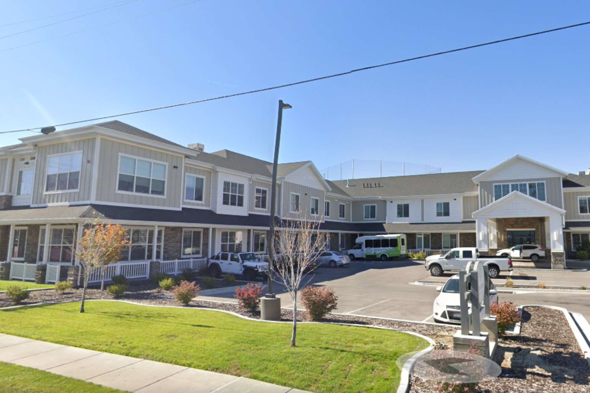 view of the spring gardens assisted living community in midvale utah
