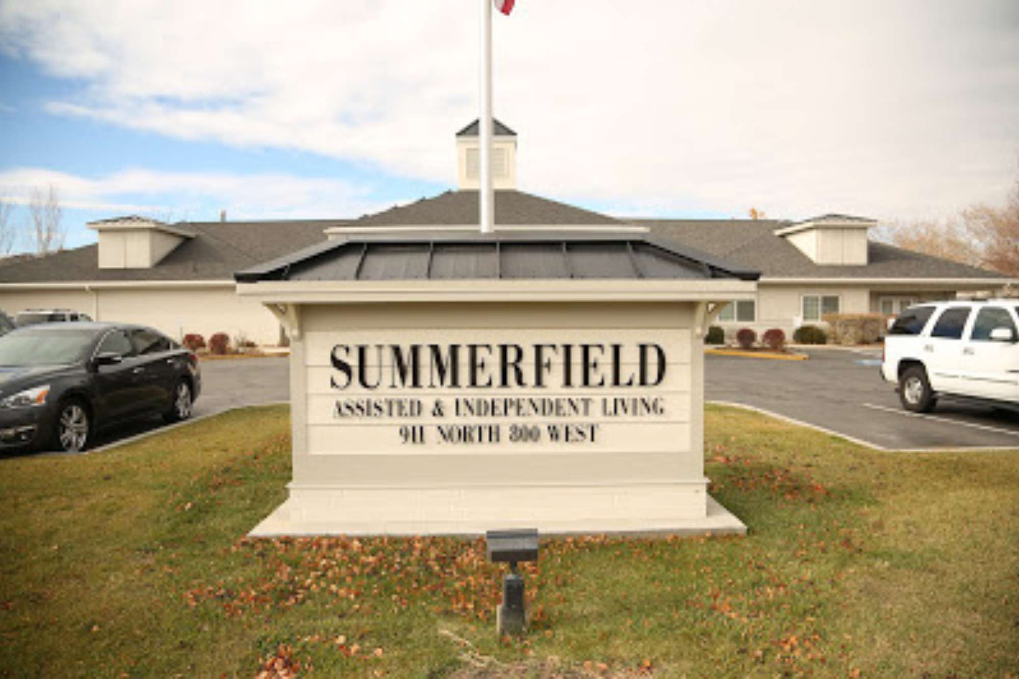 summerfield-retirement-community-orem-ut view of the front of summerfield retirement community in Orem Utah