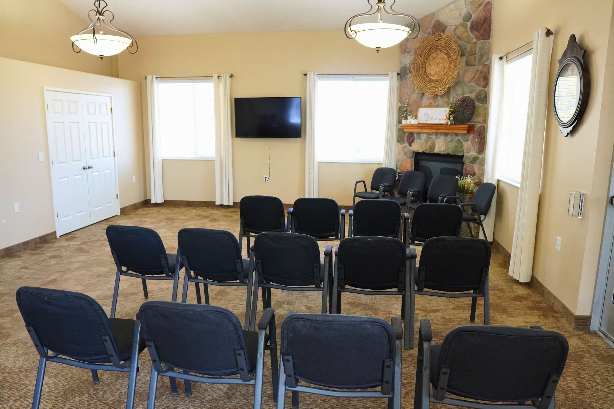 Activity Room at Abbington Manor in Lehi UT. Assisted Living & Memory Care Community