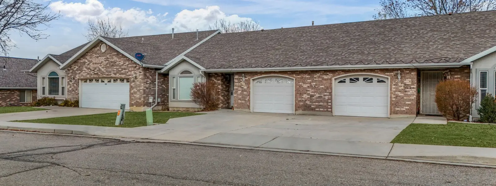 Rosewood Estates Community view. 55+ community in Payson UT
