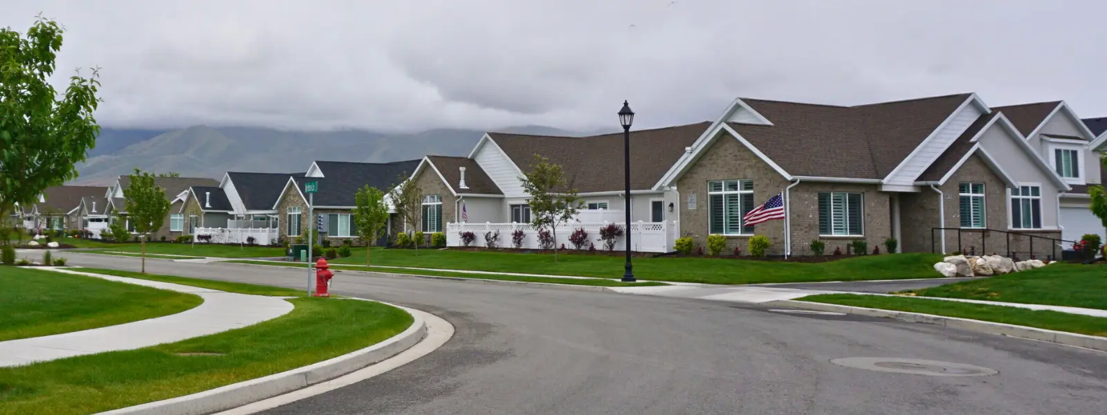 View of the villas at legacy farms.