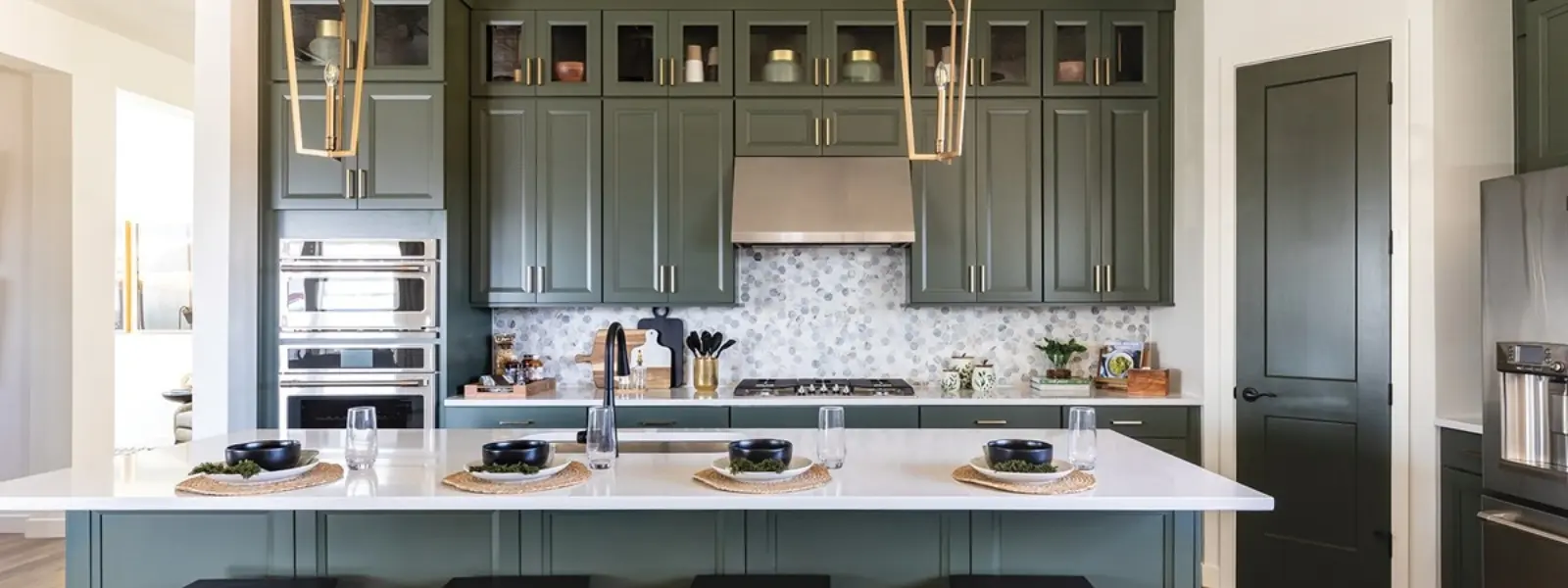 Kitchen in Riverton Homestead 55 and older community